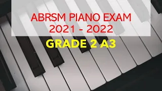 ABRSM Piano Exam 2021 2022 Grade 2 A3 Hassler Ecossaise in G