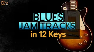 Blues Guitar Backing Track in A (from the Blues Jam Tracks in 12 Keys Package)