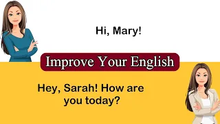 English conversation practice | Learn English | Improve english | Dialogue