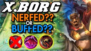 X.BORG GETTING NERFED? OR BUFFED? || MOBILE LEGENDS ADVANCED SERVER UPDATE