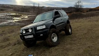 Тест пониженной передачи 3.178 OPEL Frontera B