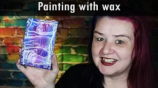 Encaustic Wax Painting Art