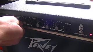 Peavey Rage 158 Guitar Amplifier Demo