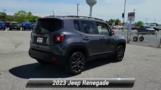 Certified 2023 Jeep Renegade Latitude, Smyrna, DE N237430E