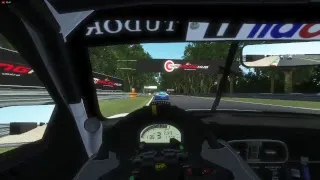 rFactor 2 (Porsche 997 GT3 Cup) Flat6 Series v4.0 in a quick round on Monza