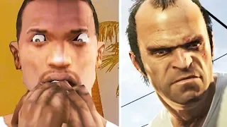 GTA SAN ANDREAS É MAIOR QUE O GTA 5