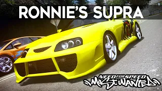 Ronnie's Toyota Supra / NFS Most Wanted