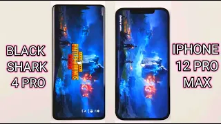 Iphone 12 Pro Max Vs Black Shark 4 Pro Pubg Test🔥, iPhone 12 Pro Max Vs Black Shark 4 Pro Speed test