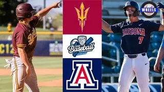 #8 Arizona State v #5 Arizona (INSANE!) | Pac 12 Elimination Game | 2022 College Baseball Highlights