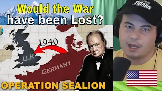 American Reacts How did Germany plan to conquer Britain in WW2? - Operation SeaLion