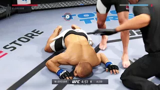 UFC 2 - Conor McGregor vs José Aldo (Faster win)