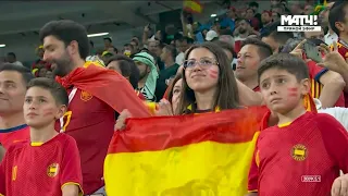 National Anthem Spain In the 1st match against Costa Rica at Qatar - world cup Qatar 2022