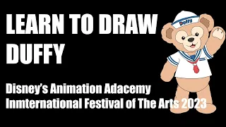 Disney's Animation Academy Class - Learn to Draw Duffy at Epcot's International Festival of the Arts