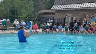 ACC Baptisms at Sleepy Hollow 8 21 22