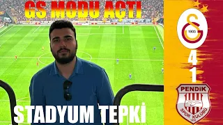 GALATASARAY PENDİKSPOR MAÇINA STADYUMDAN TEPKİ VERDİK!!!