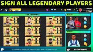 DLS 23 | Buying All Legendary Players | Dream League Soccer 2023