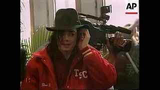 Michael Jackson Scoping Out Pretty Girls in Budapest 1996