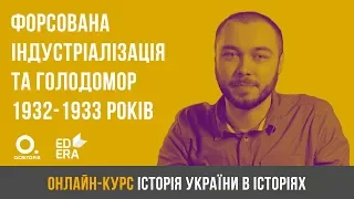 Форсована індустріалізація та Голодомор 1932-1933 років. ЗНО з історії України