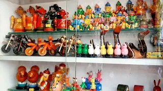 SHORT VIDEO#//🏖#PURI SEA BEACH MARKET💁🏻‍♀️#WOODEN TOY SHOP🪅☺#BEAUTIFUL ITEMS🤗#MANY TOY COLLECTIONS🪆😊