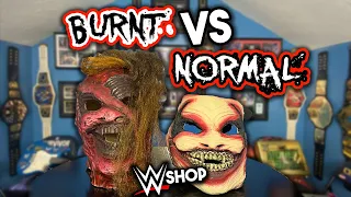 The Fiend Burnt Deluxe Replica Mask Vs Regular Deluxe Replica Mask! | WWEShop Reviews