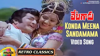 Sridevi Hit Songs | Konda Meena Sandhamama Video Song | Vetagadu Movie Songs | NTR | Mango Music