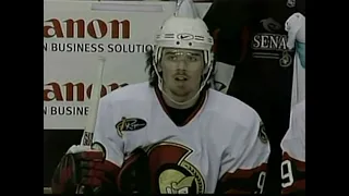 NHL. Regular season.  March 5, 2004. Philadelphia Flyers vs Ottawa Senators.