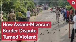 Six Assam Policemen, One Civilian Die In Firing By Mizoram Police Over Inter-State Border Dispute