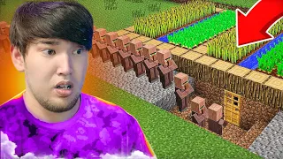 😨QISHLOQILAR TOMORQA TAGIGA NIMA QILISHDI?? U yerda hazina bormi? | Minecraft Uzbekcha