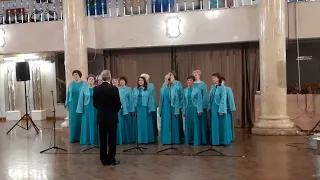 437 Народный академический хор Радуга г  Красноярск   Ой цветёт калина