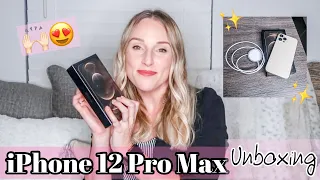 GOLD IPHONE 12 PRO MAX UNBOXING + A MAMA'S FIRST IMPRESSION! | Pieces of Jayde