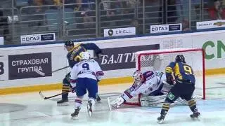 SKA @ Atlant 10/03/2014 Highlights / Атлант - СКА 4:3