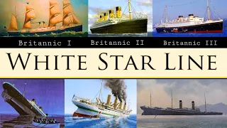 〽️Evolução dos Navios  - WHITE STAR LINE  #ShipsEvolution