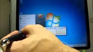 HP TC1100 Tablet PC Running Windows 7