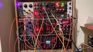 Attempt to mimic MI Rings sounds with ring modulator.