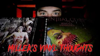 Miller's Vinyl Thoughts: Cannibal Corpse's "The Bleeding" & "Violence Unimagined" NESI Media LPs