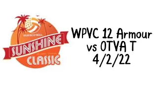 WPVC 12 Armour vs OTVA T Kesha - Sunshine Classic