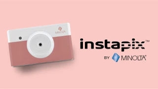 Minolta Instapix 2 in 1 Instant Print Camera & Printer