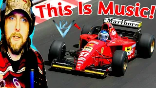 ALIEN! NASCAR Fan Reacts to Ferrari 412 T2 F1 Car V12 Sound