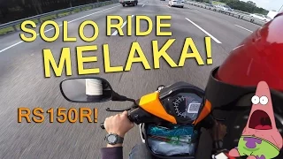 Solo ride ke Melaka pakai Honda RS150R!