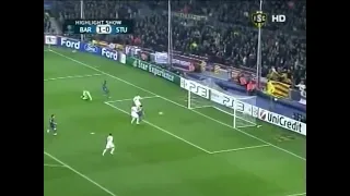 Barcelona 4:0 Stuttgart (5:1). 1/8 UCL 2009/10