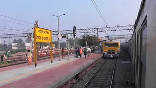 Katwa - Howrah Galloping Local Short Journey From Bandel to Shrirampur || Kolkata Suburban Railways