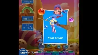 Bubble Witch 2 -- Level 2107 -- NO BOOSTERS