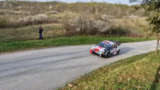 Kalle Rovanpera | Croatia Rally WRC 2023| Testing | Maximum attack, pure sound