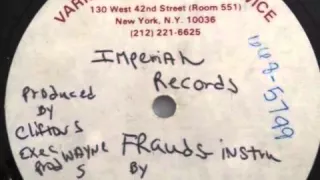 2-Nice - Frauds ( Imperial Records 1986 ) ( Unreleased, Acetate )