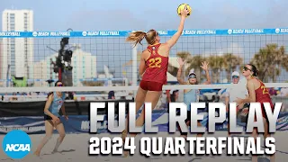 USC vs. Loyola Marymount: 2024 NCAA beach volleyball quarterfinals | FULL REPLAY