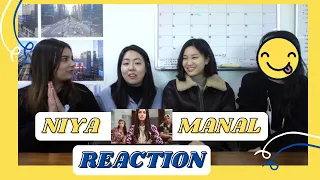 MANAL-NIYA ( REACTION ) with my KOREAN FRIENDS .