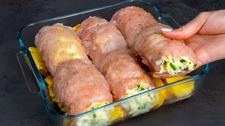 No one will guess how you cooked these chicken rolls! Simple and accessible!