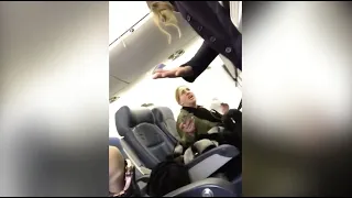 Stupid Woman Thrown Off Plane For Screaming Having To Sit Next To Baby