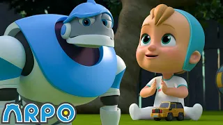 TRAINING A ROBODOG | ARPO | Kids TV Shows | Cartoons For Kids | Fun Anime | Popular video