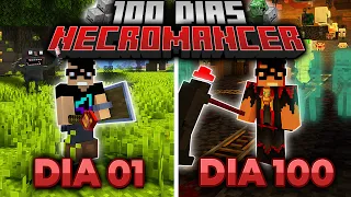 SOBREVIVI 100 DIAS COMO NECROMANCER NO MINECRAFT - O FILME